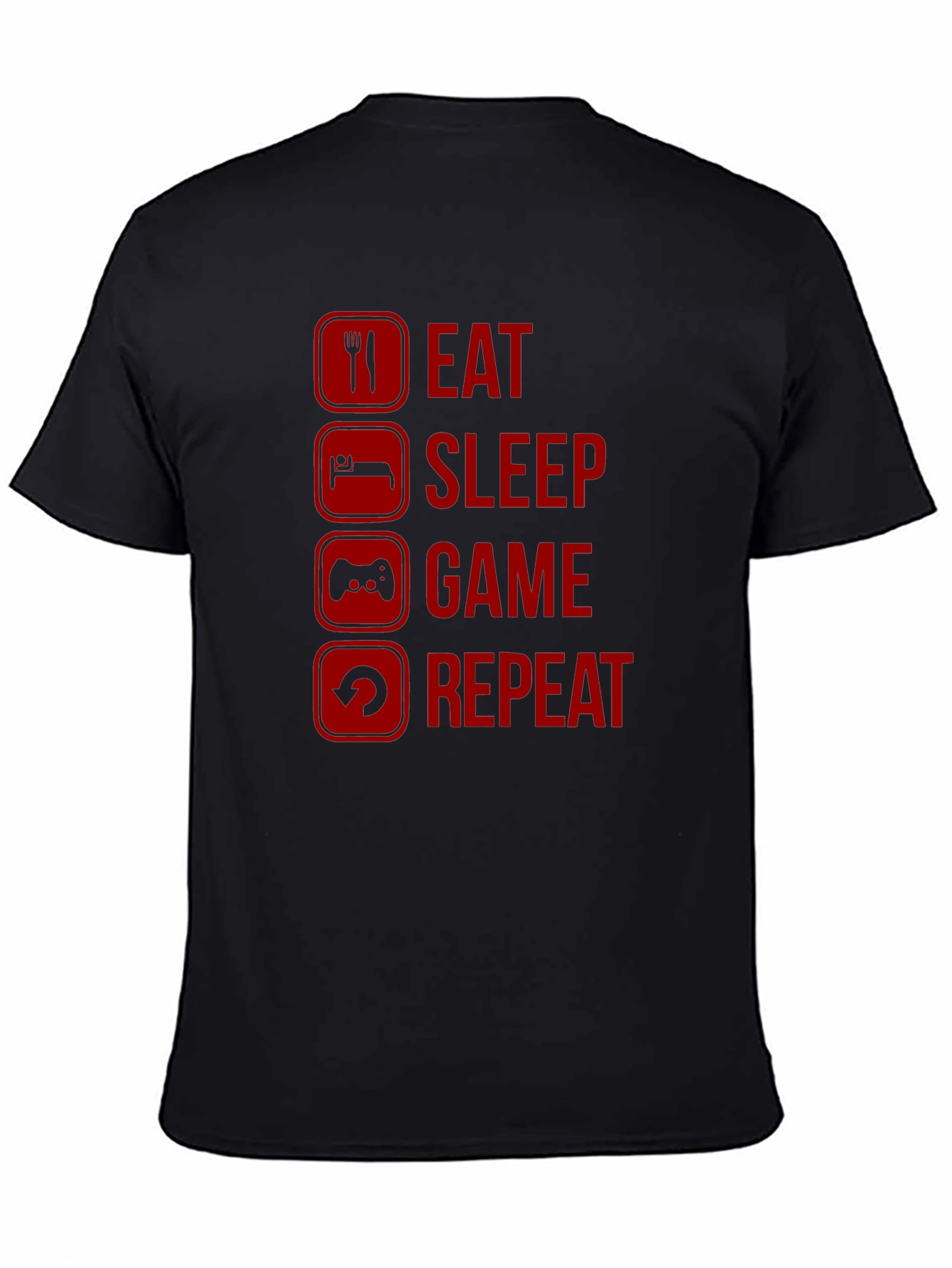 Eat Sleep Game Repeat Gamer T-Shirt