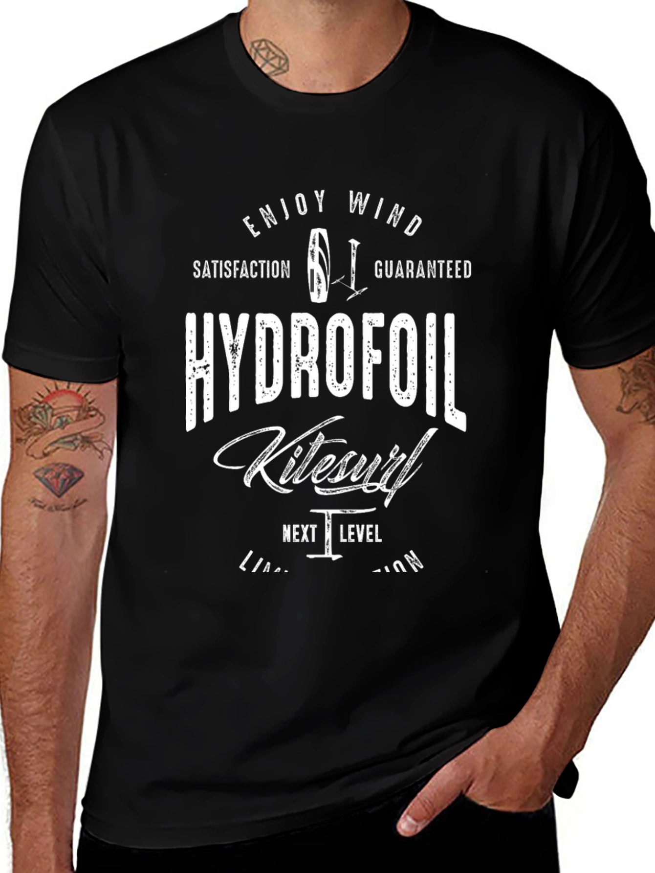 Enjoy Wind Hydrofoil Kitesurf T-Shirt