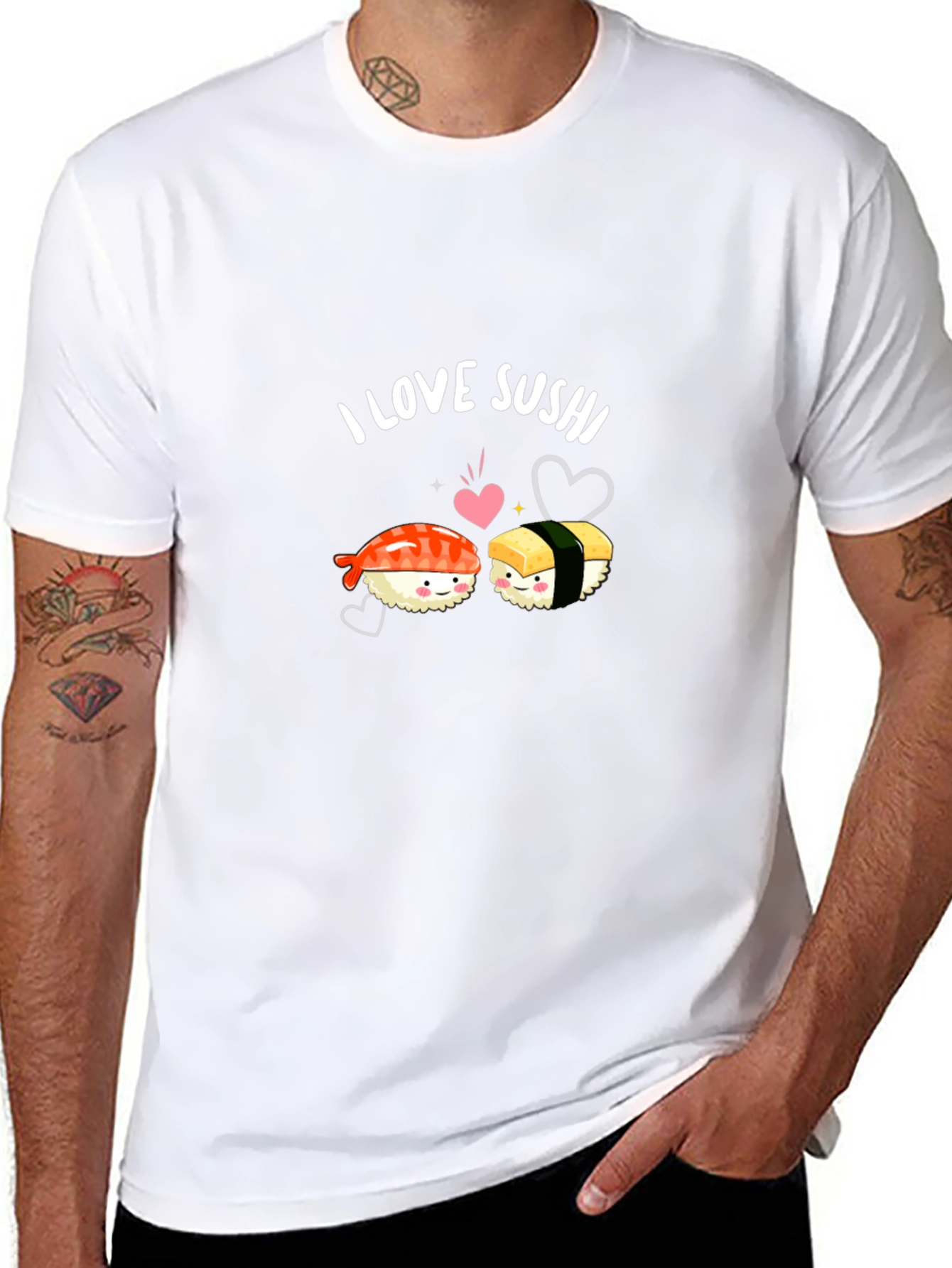 I Love Sushi Graphic Tee