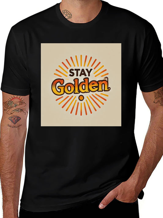 Stay Golden T-Shirt - Retro Style