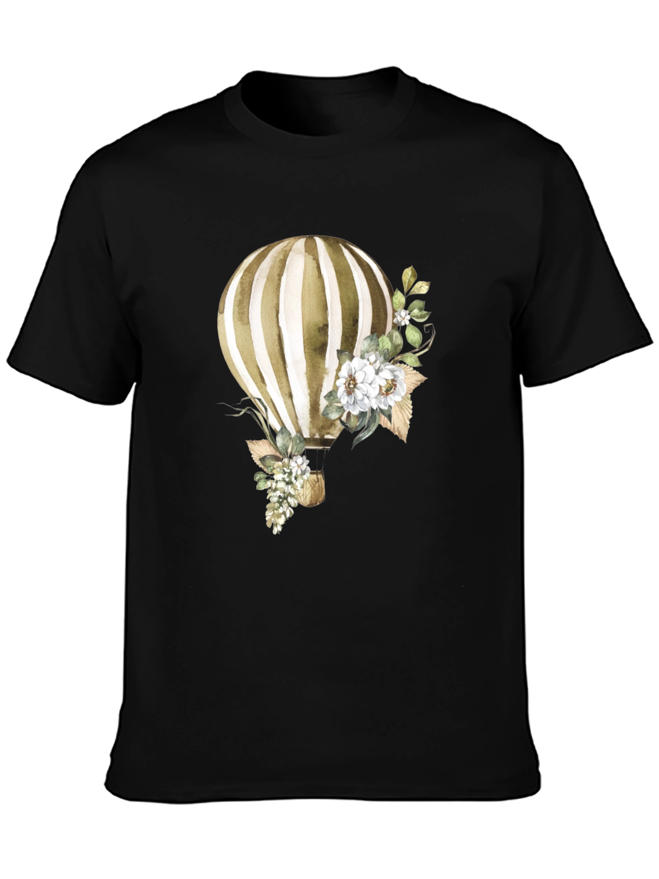 Balloon & Floral Graphic Tee
