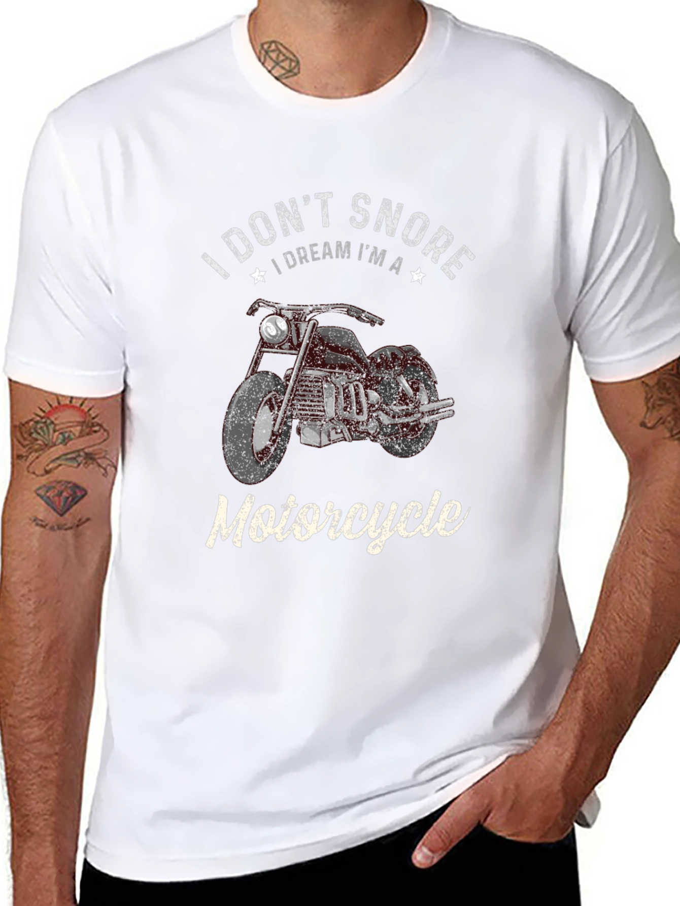 Funny Motorcycle Dream T-Shirt