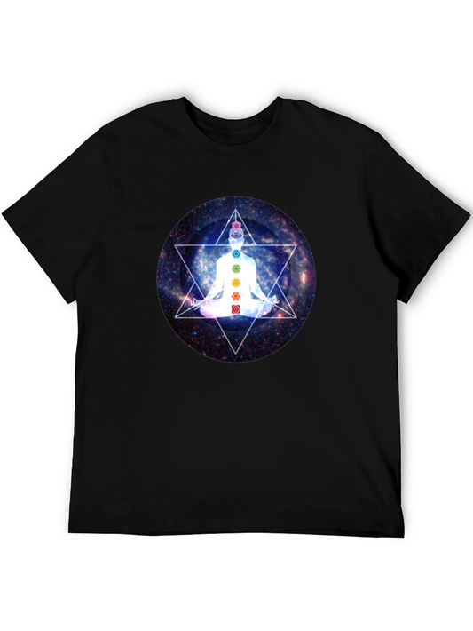 Chakra Meditation Graphic T-Shirt