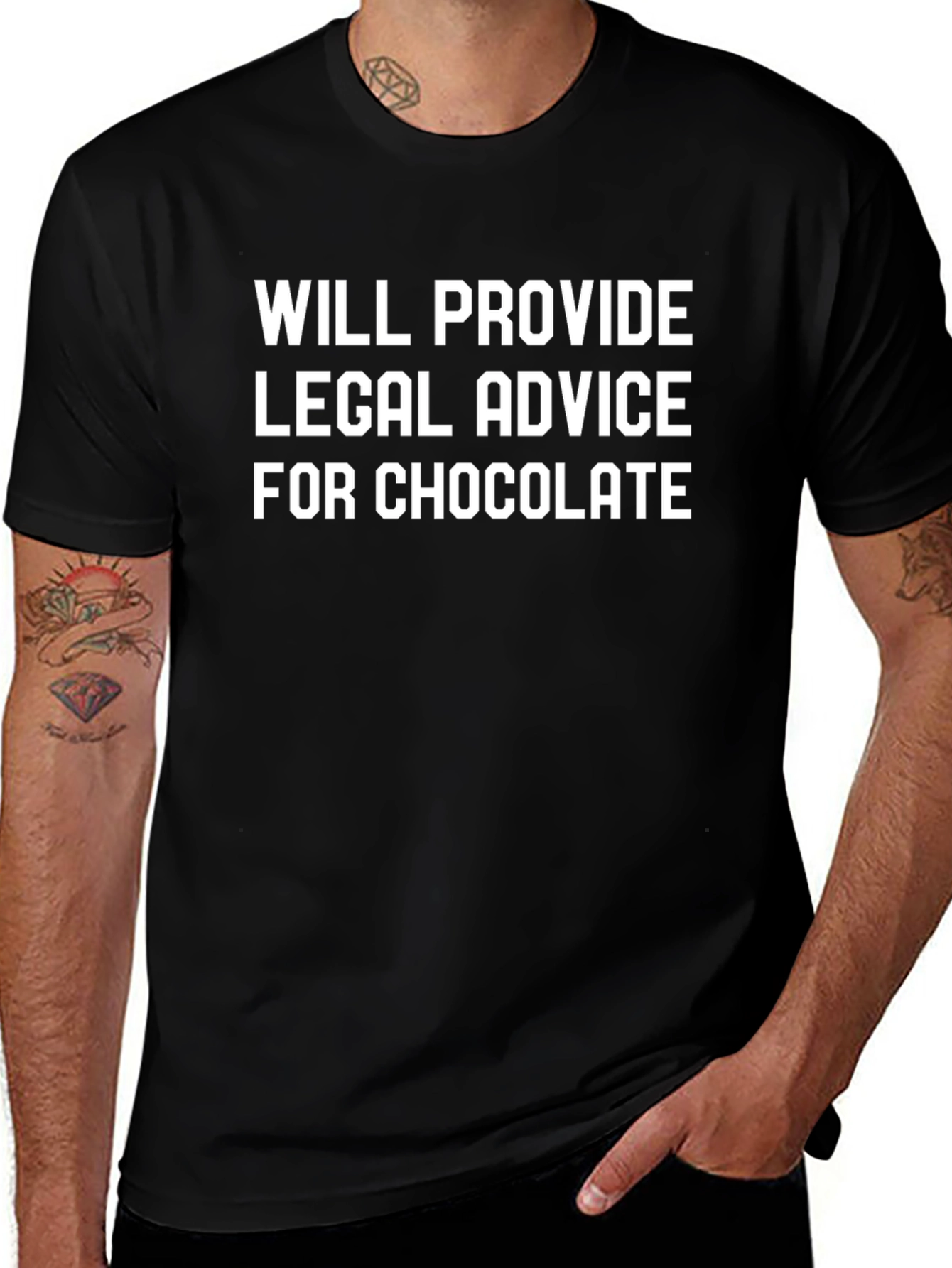 Legal Advice for Chocolate T-Shirt