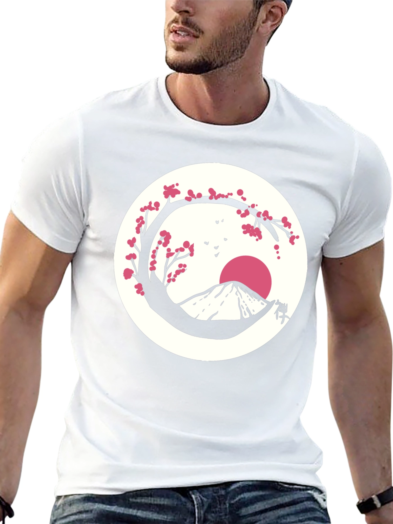 Zen Mountain Blossom T-Shirt