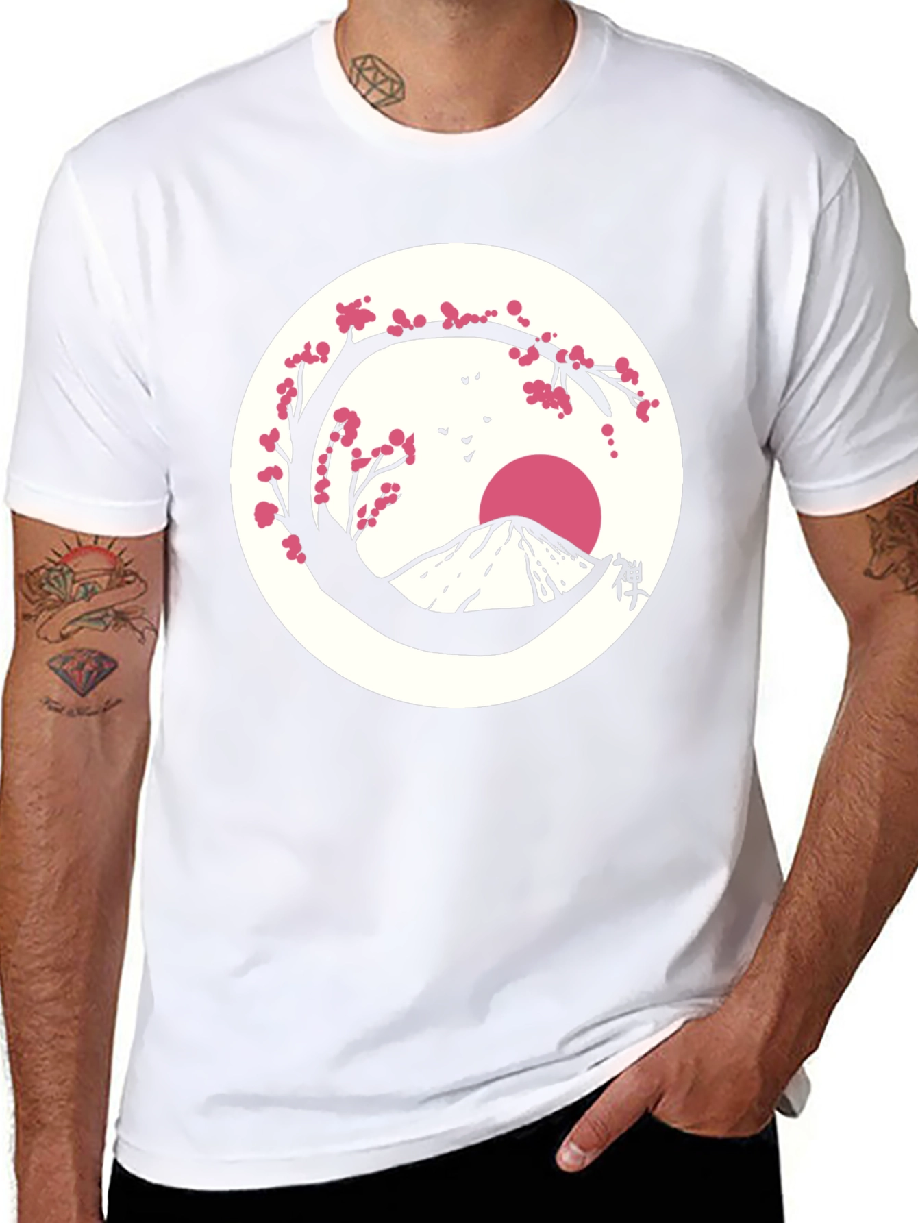 Zen Mountain Blossom T-Shirt