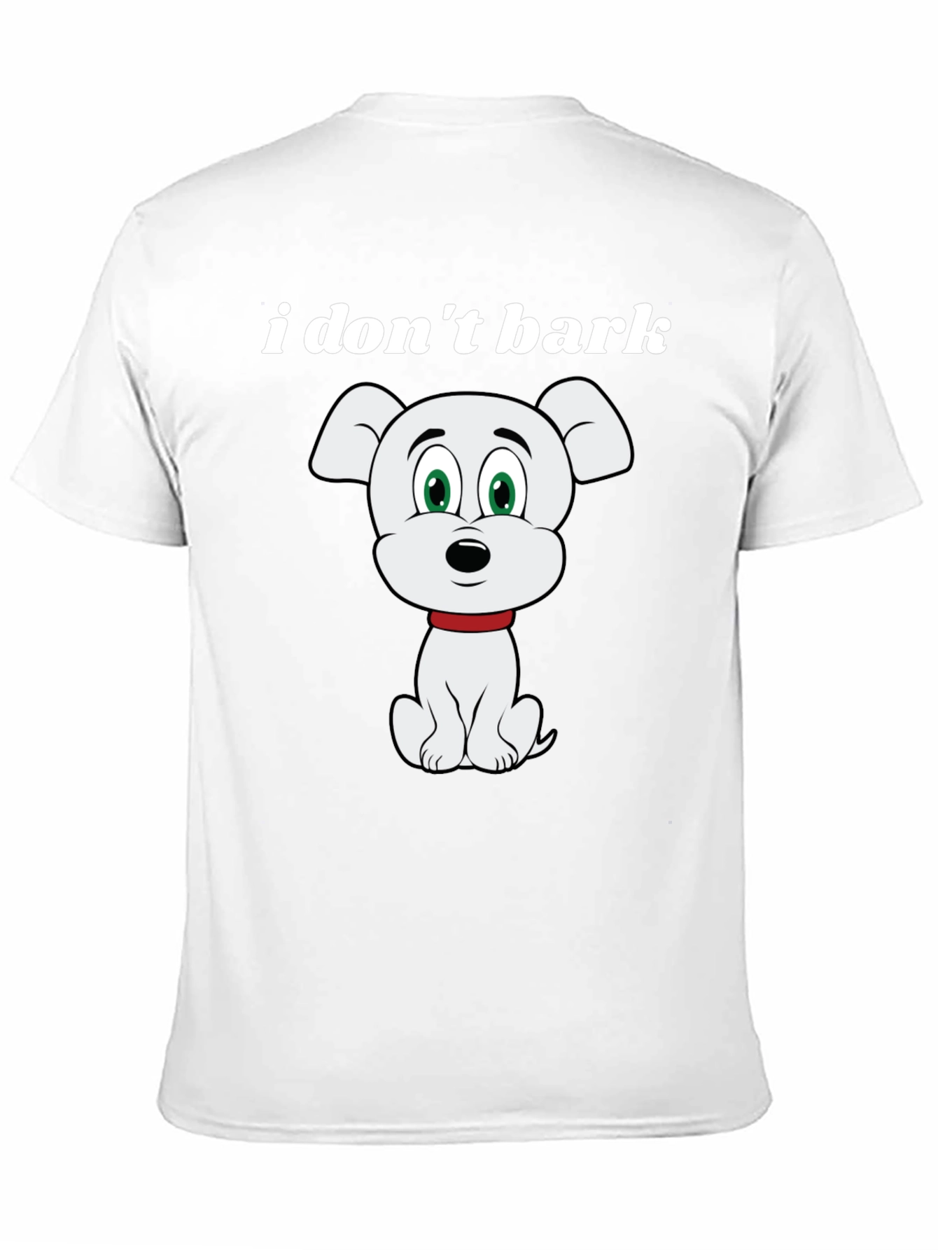 Funny I Dont Bark Dog Graphic T-Shirt