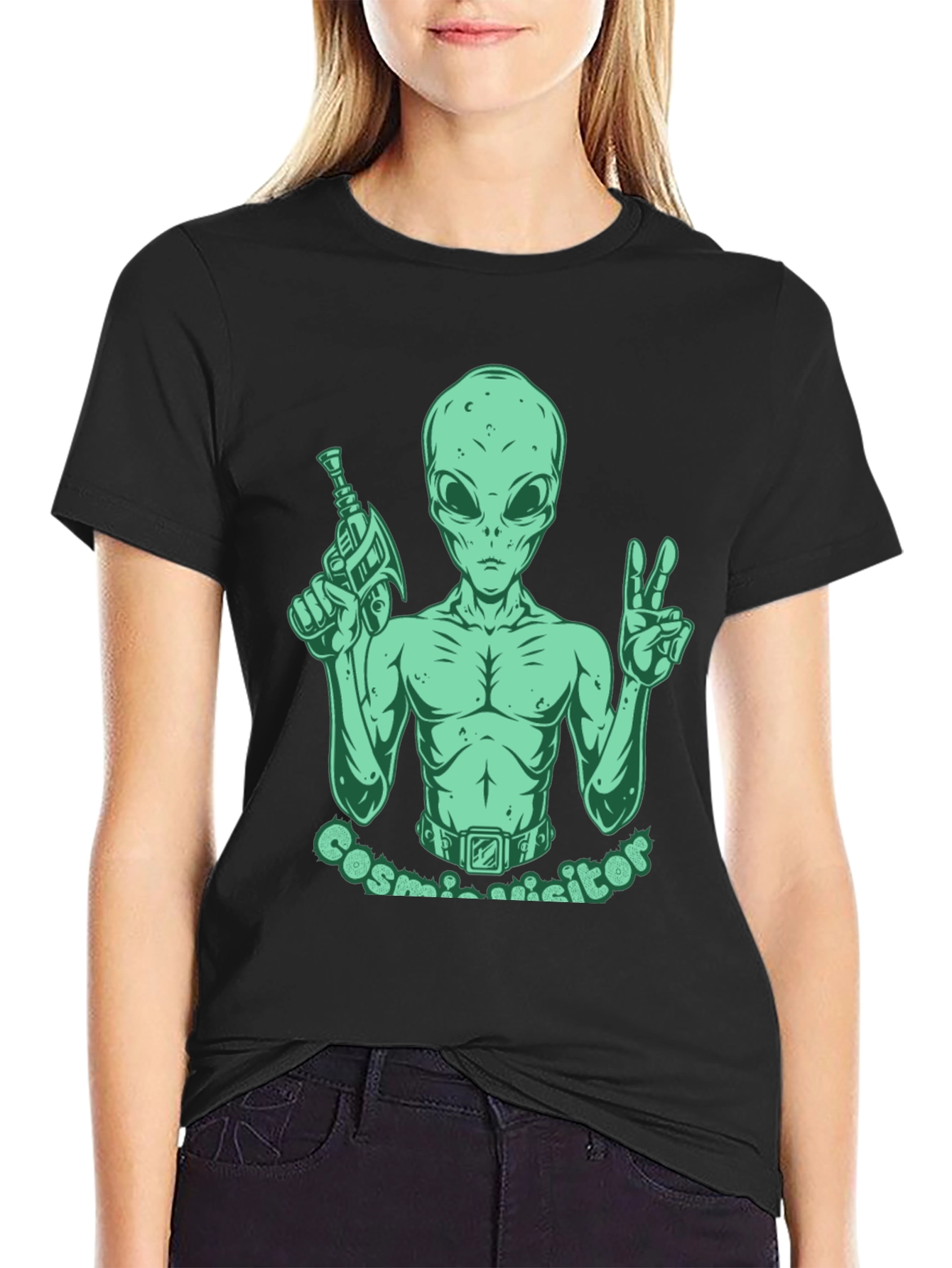 Cosmic Visitor Graphic Tee