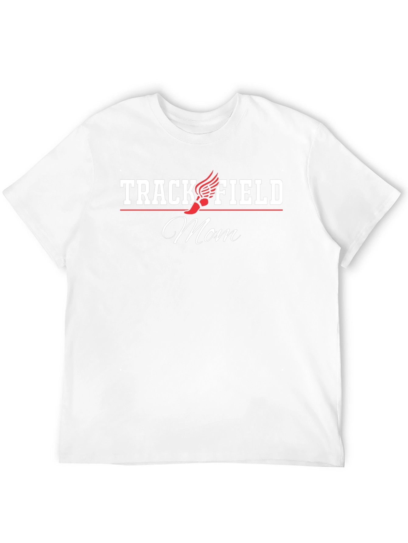 Track & Field Mom Black T-Shirt