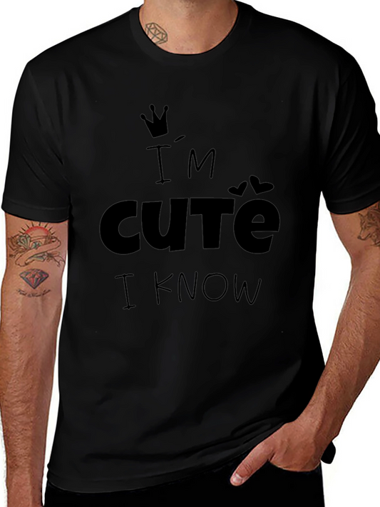 Im Cute I Know Graphic Tee - Unisex