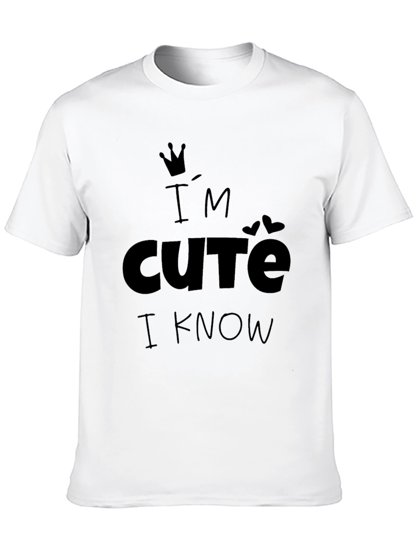 Im Cute I Know Graphic Tee - Unisex