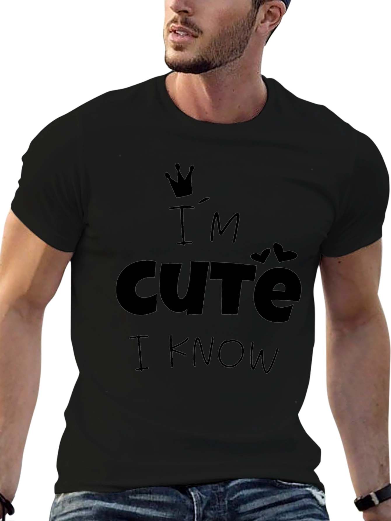 Im Cute I Know Graphic Tee - Unisex