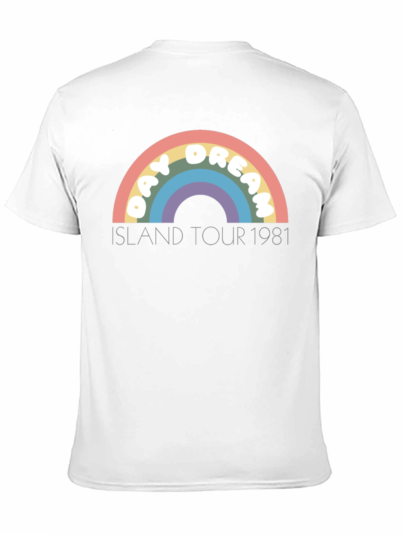 Day Dream Island Tour 1981 Black T-Shirt