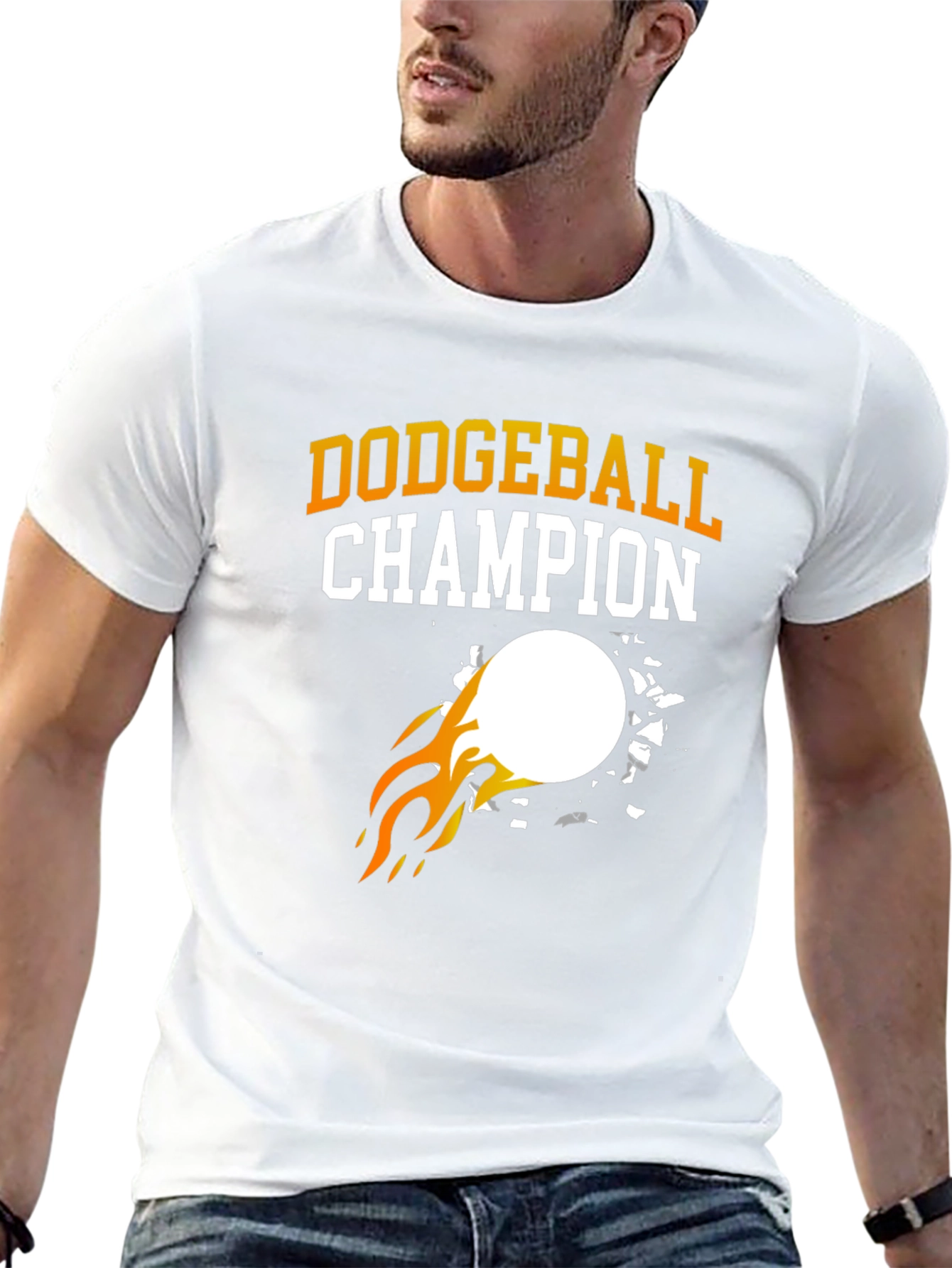 Dodgeball Champion Graphic T-Shirt