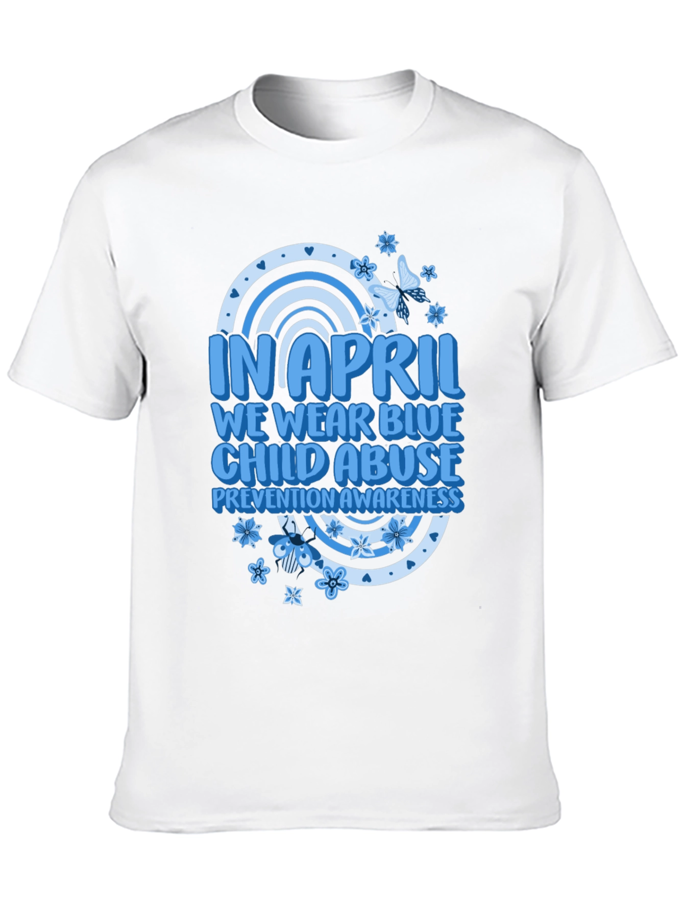 Blue Child Abuse Awareness T-Shirt