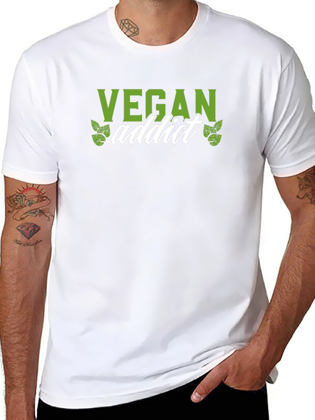 Vegan Addict T-Shirt - Plant Based Lifestyle