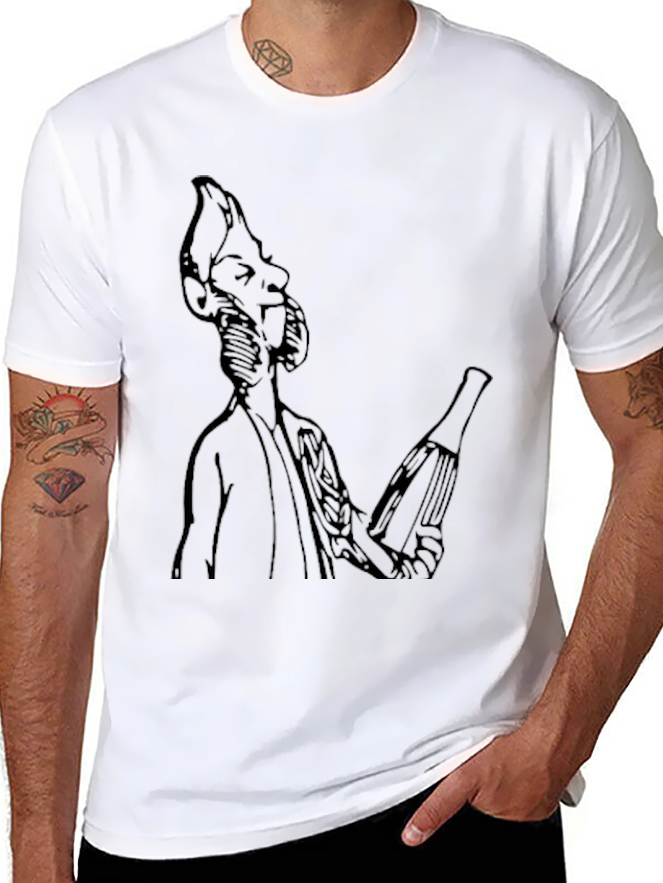 Unique Graphic T-Shirt - Quirky Character Design