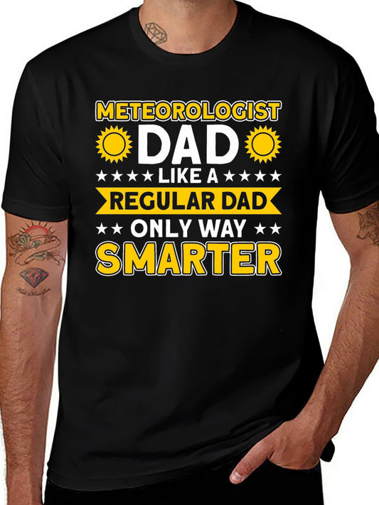 Meteorologist Dad Funny T-Shirt