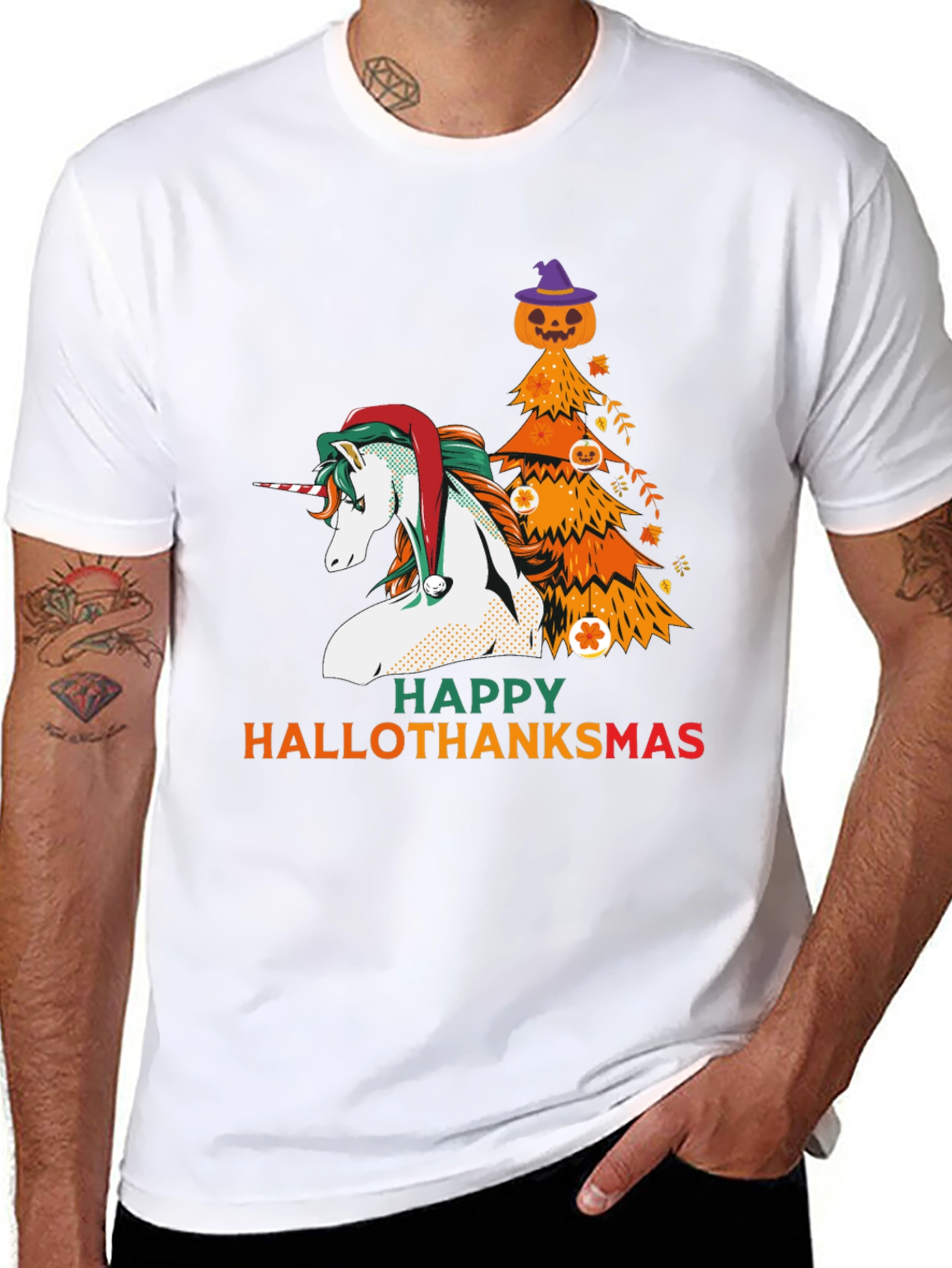 Happy Hallothanksmas T-Shirt