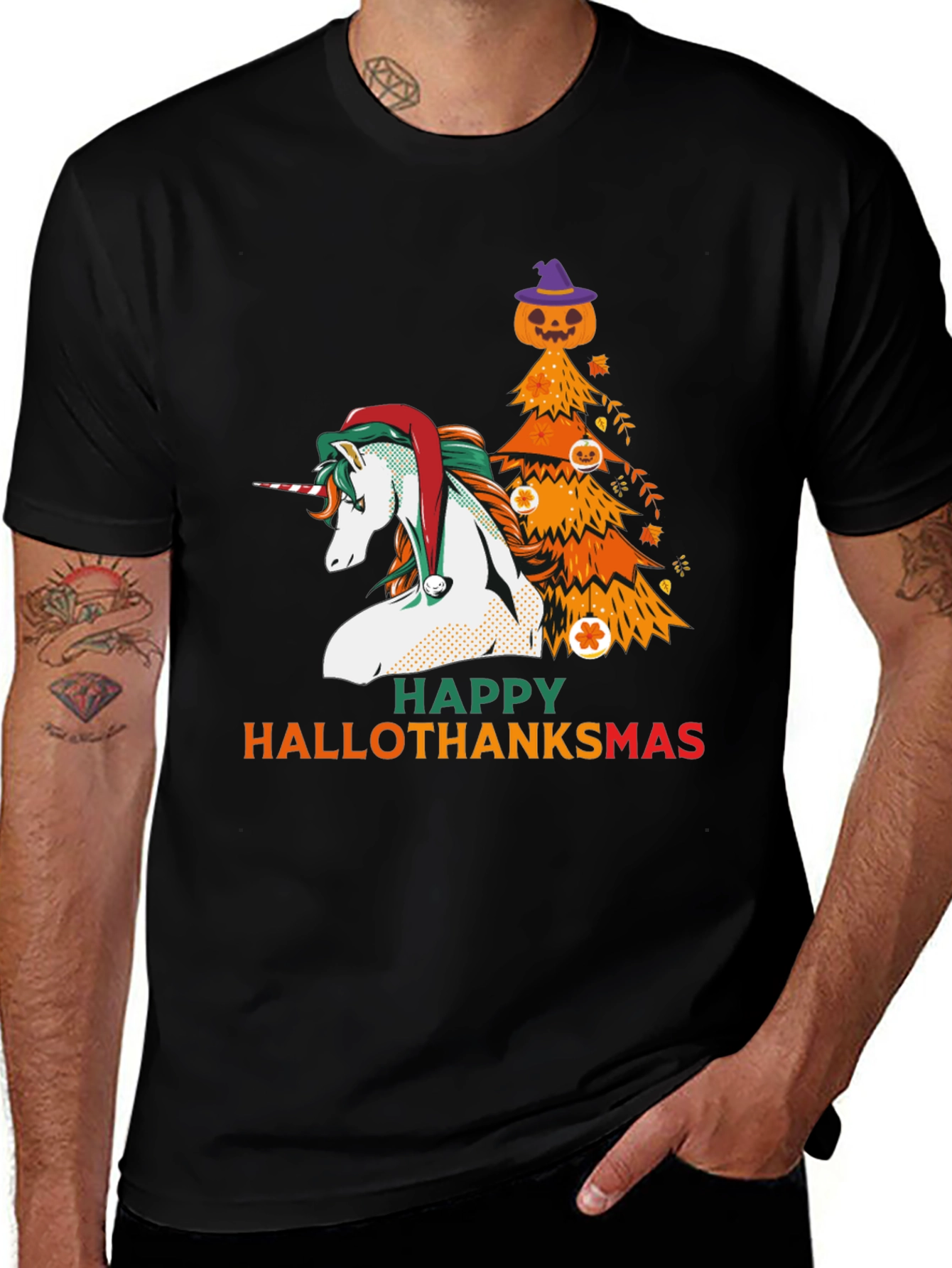 Happy Hallothanksmas T-Shirt