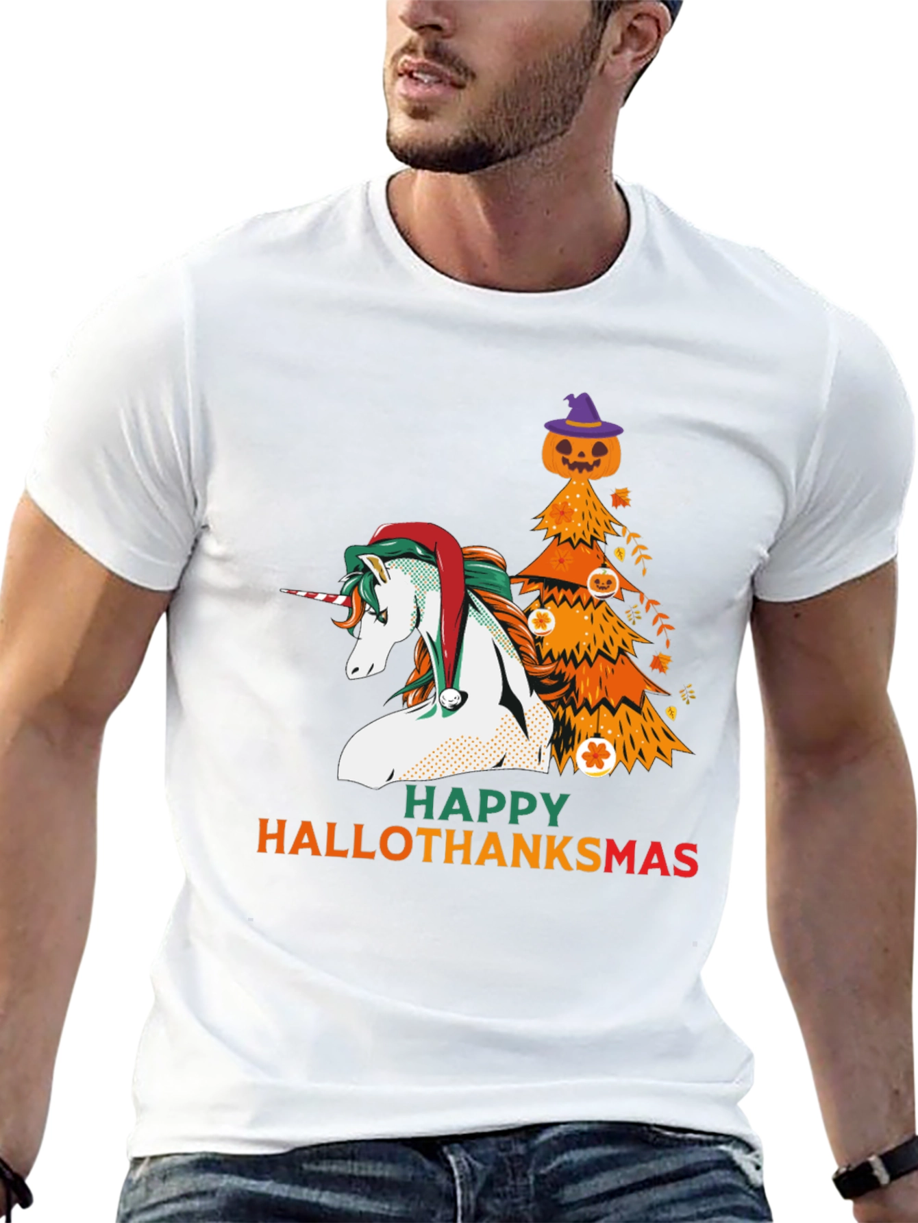 Happy Hallothanksmas T-Shirt