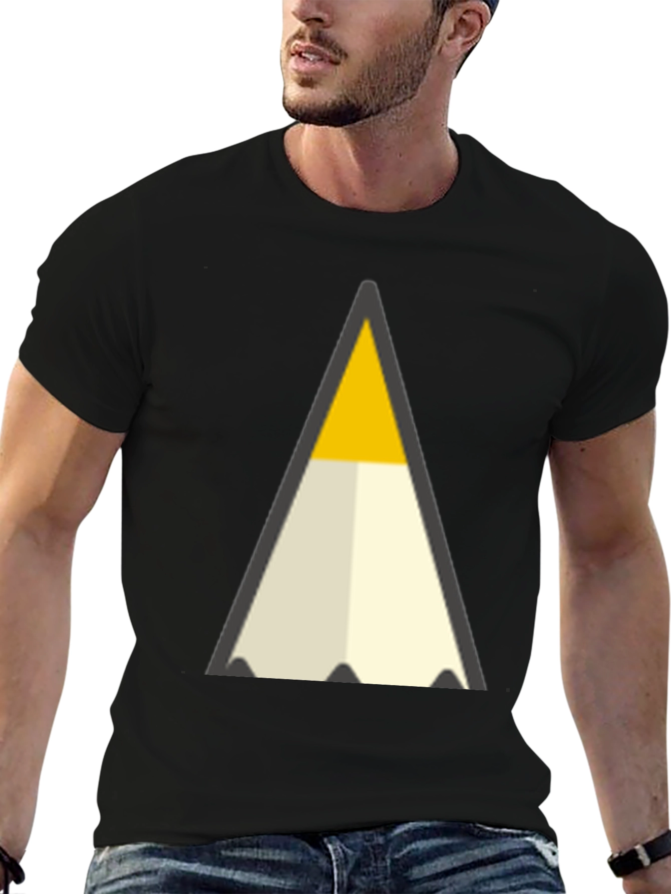 Geometric Candy Corn T-Shirt
