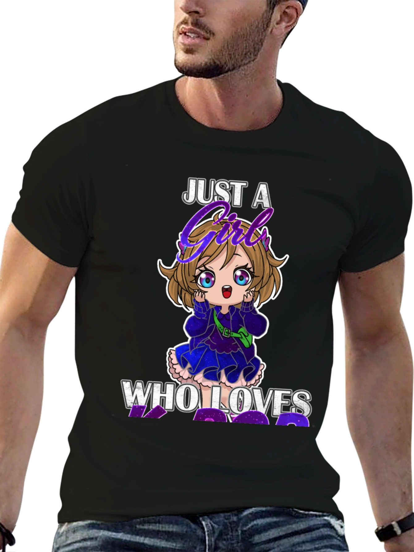 Just A Girl Who Loves Anime T-Shirt