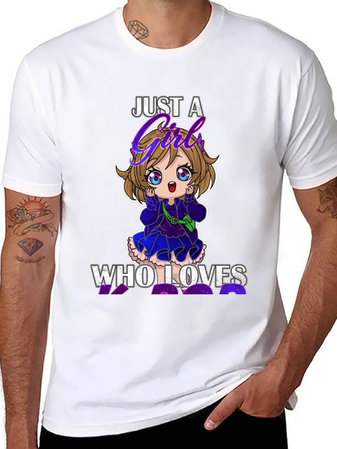 Just A Girl Who Loves Anime T-Shirt