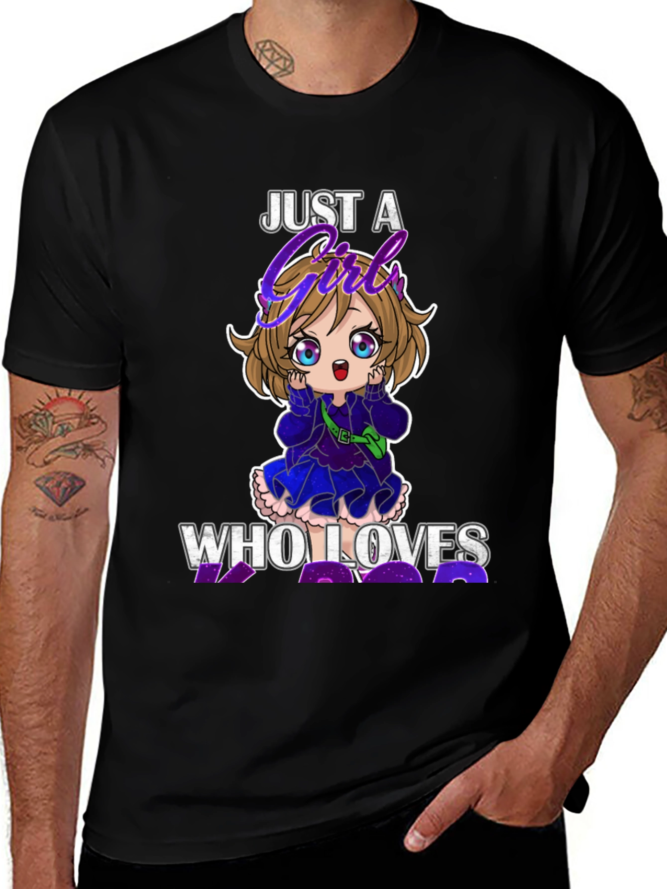 Just A Girl Who Loves Anime T-Shirt
