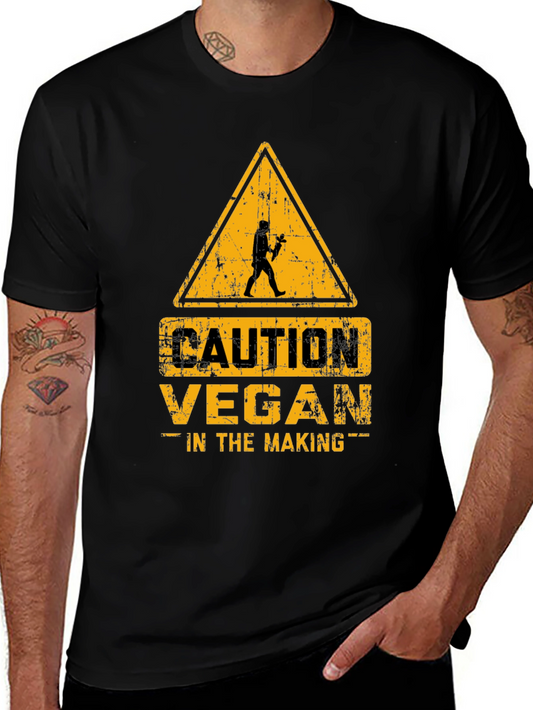 Caution Vegan in the Making - Funny T-Shirt