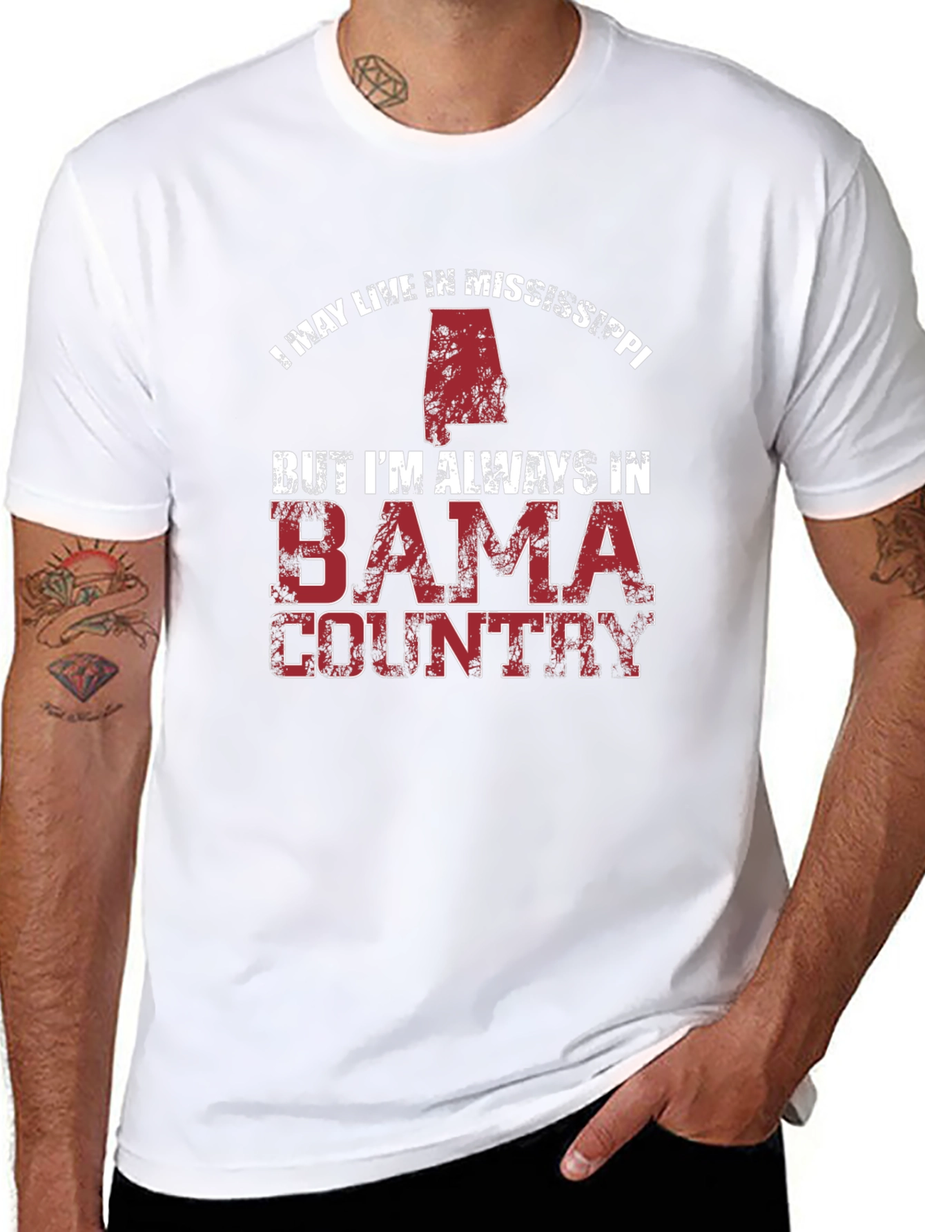 Alabama State Pride T-Shirt - Bama Country