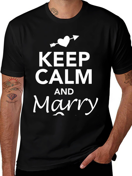 Keep Calm and Marry T-Shirt