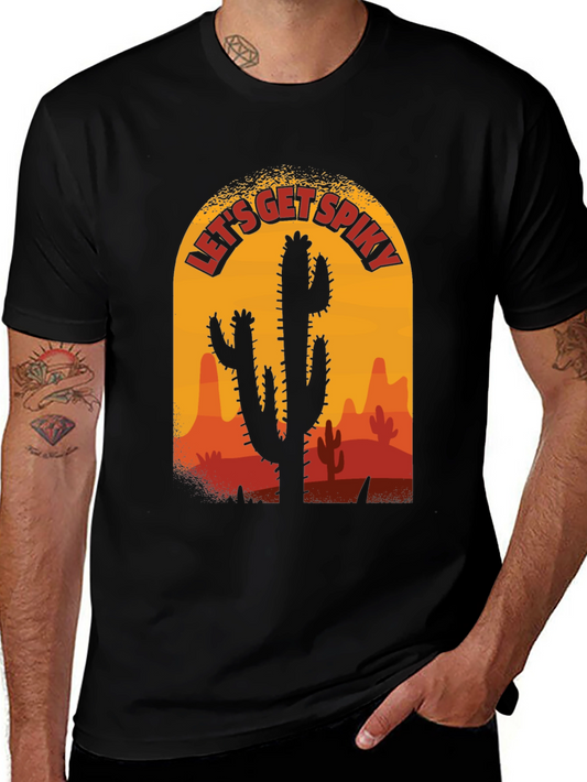 Lets Get Spiky Cactus T-Shirt