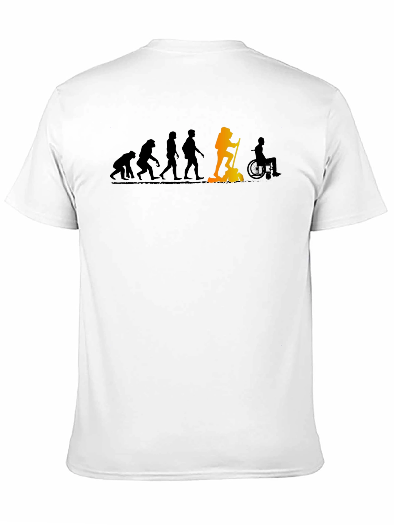 Evolution T-Shirt: Hiking & Disability Awareness