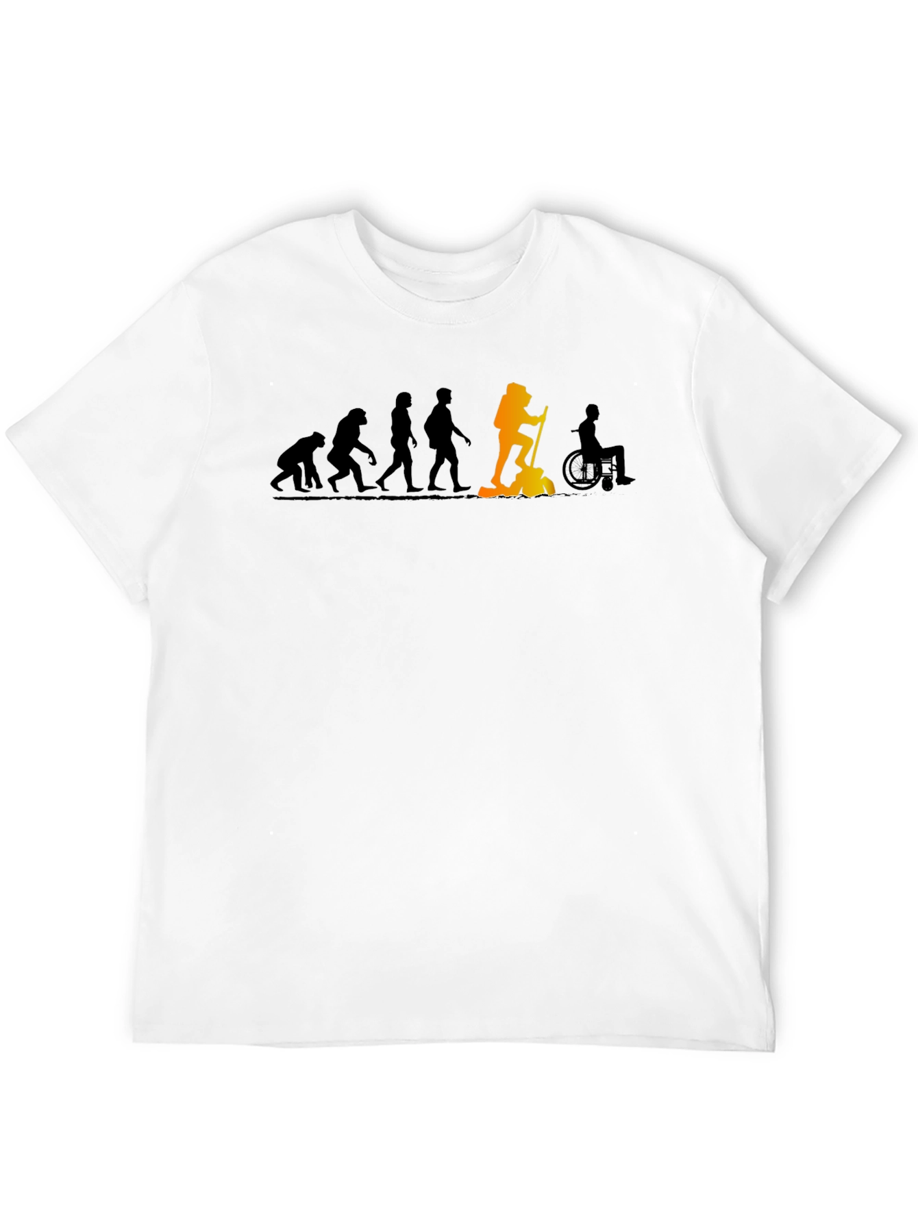 Evolution T-Shirt: Hiking & Disability Awareness