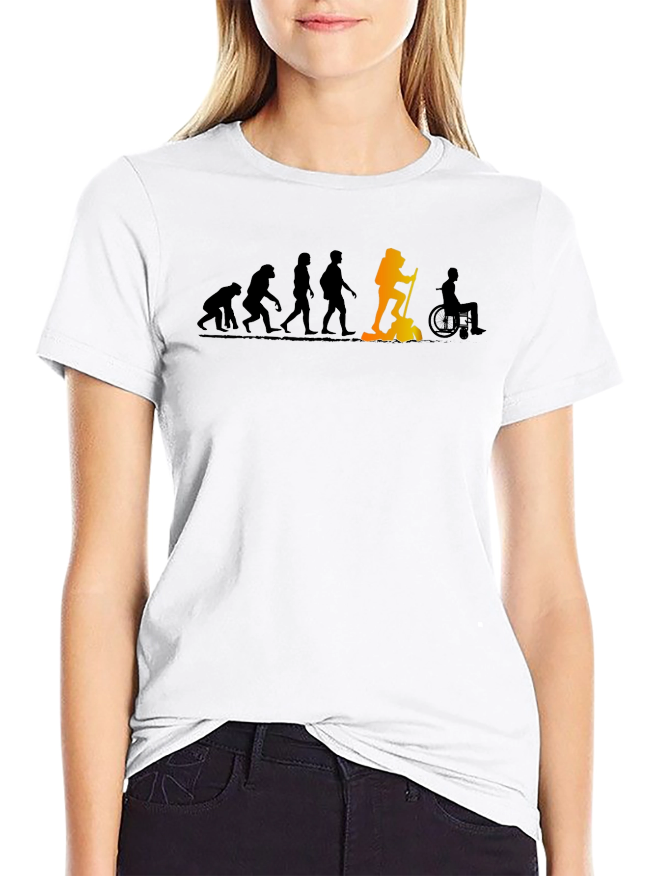 Evolution T-Shirt: Hiking & Disability Awareness