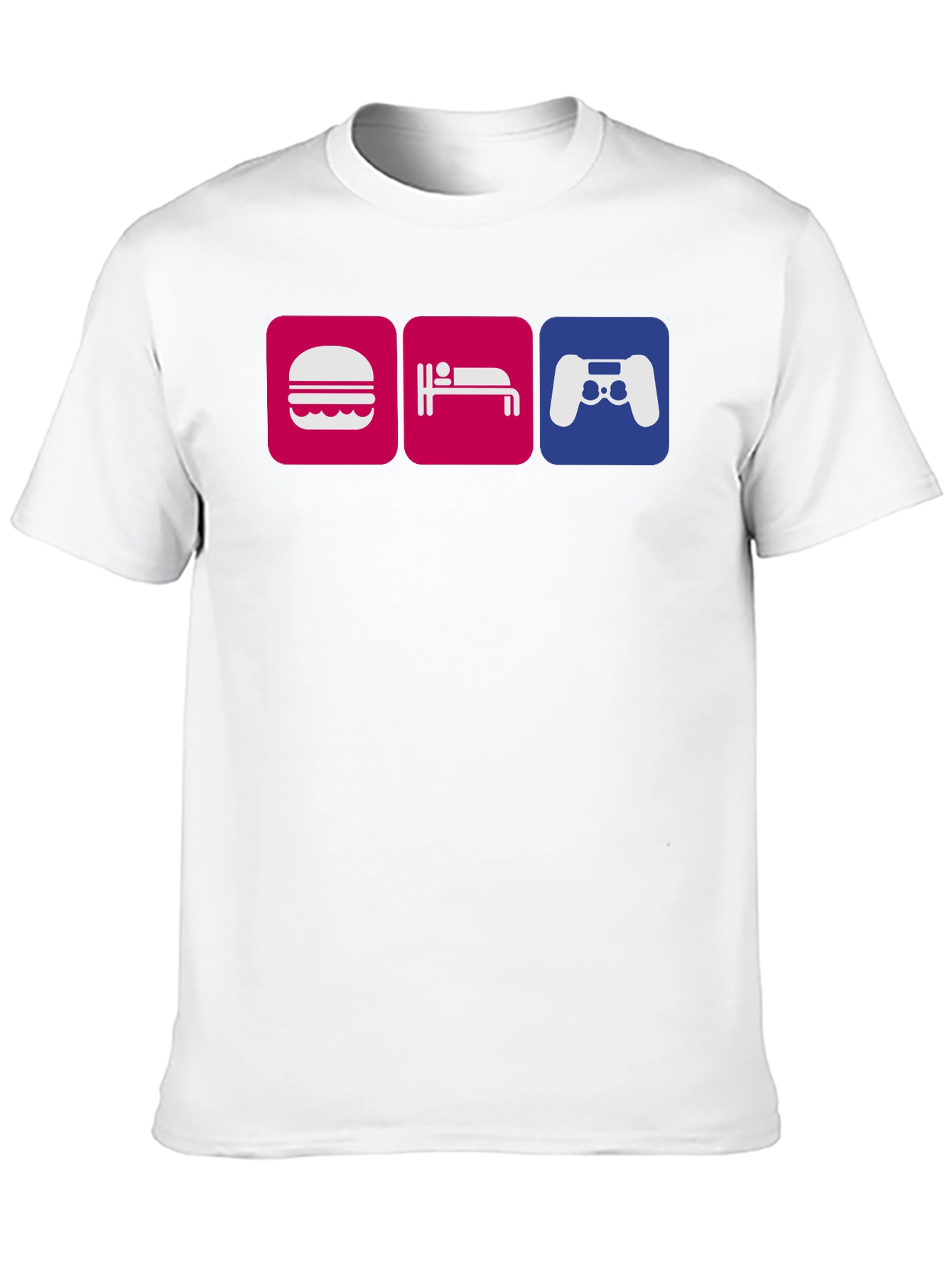 Eat Sleep Game T-Shirt - Gamer Lifestyle Tee