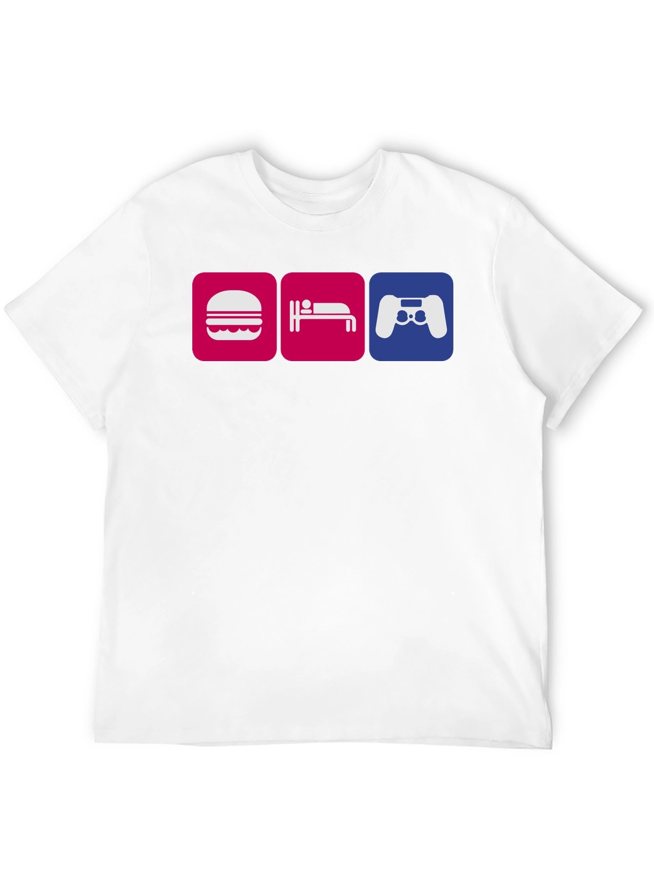 Eat Sleep Game T-Shirt - Gamer Lifestyle Tee