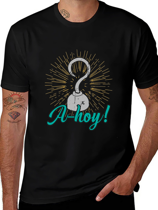 Pirate Hook Graphic Tee - Ahoy! T-Shirt
