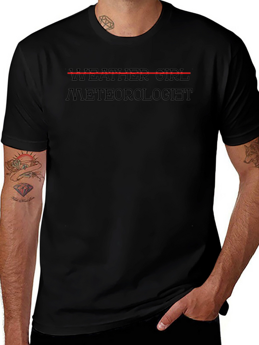 Weather Girl Meteorologist Tee