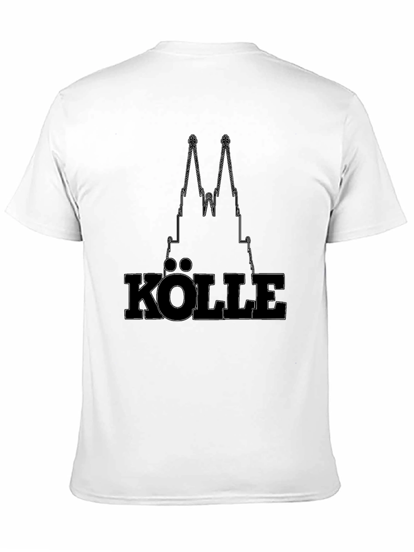 Köln Cathedral T-Shirt - Black
