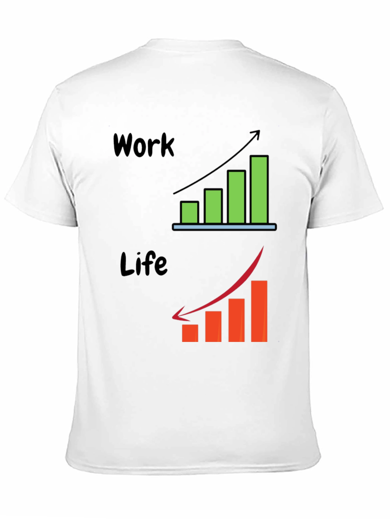 Work Life Balance Graphic T-Shirt