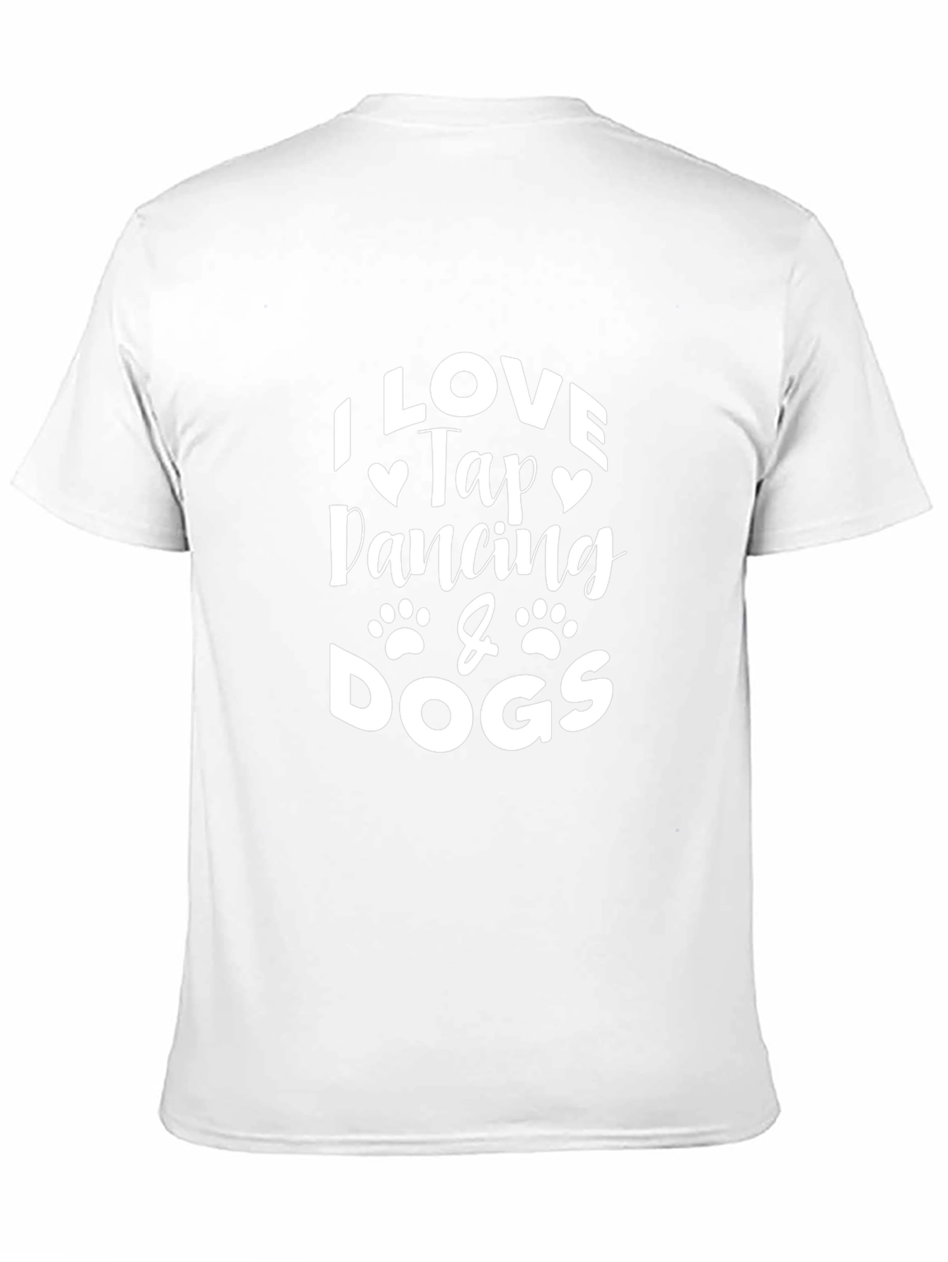 I Love Tap Dancing & Dogs Graphic T-Shirt