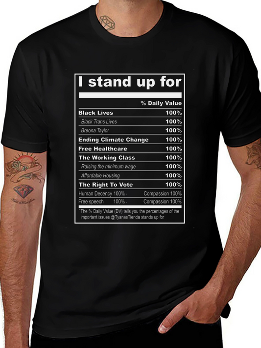 I Stand Up For Social Justice T-Shirt
