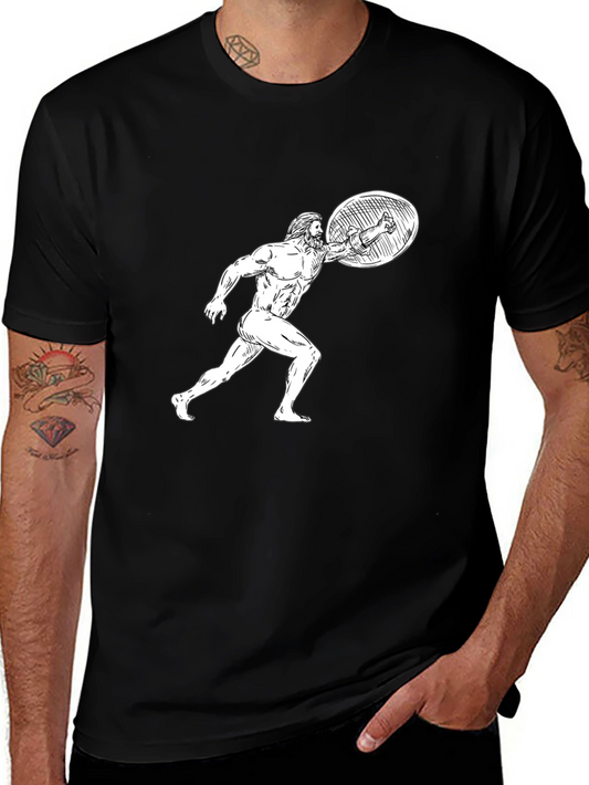 Warrior Sketch Graphic T-Shirt