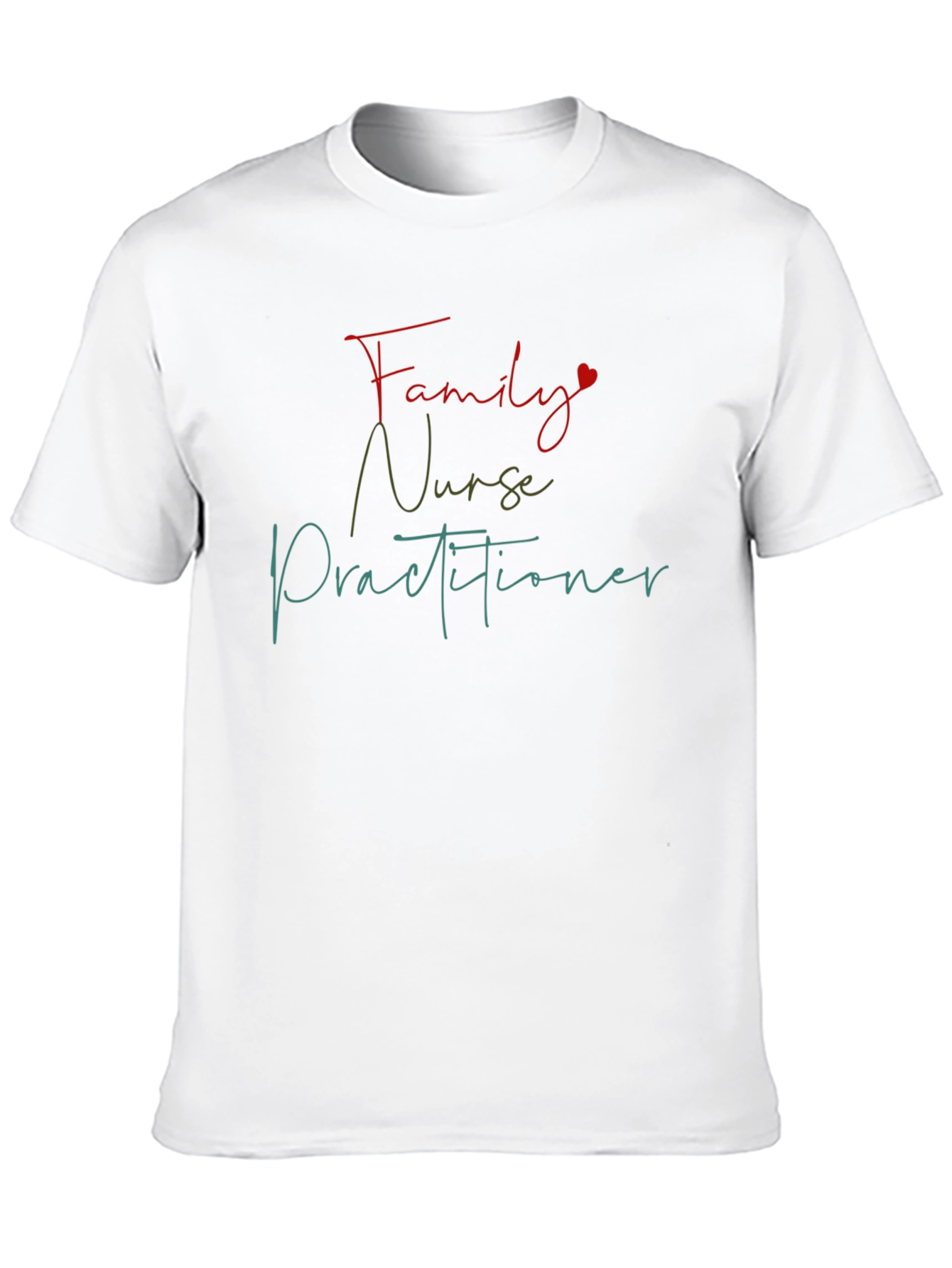 Family Nurse Practitioner T-Shirt - Black