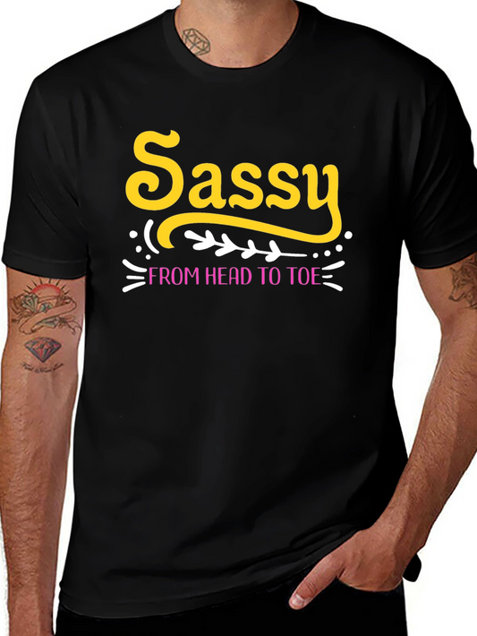 Sassy From Head To Toe Black Tee