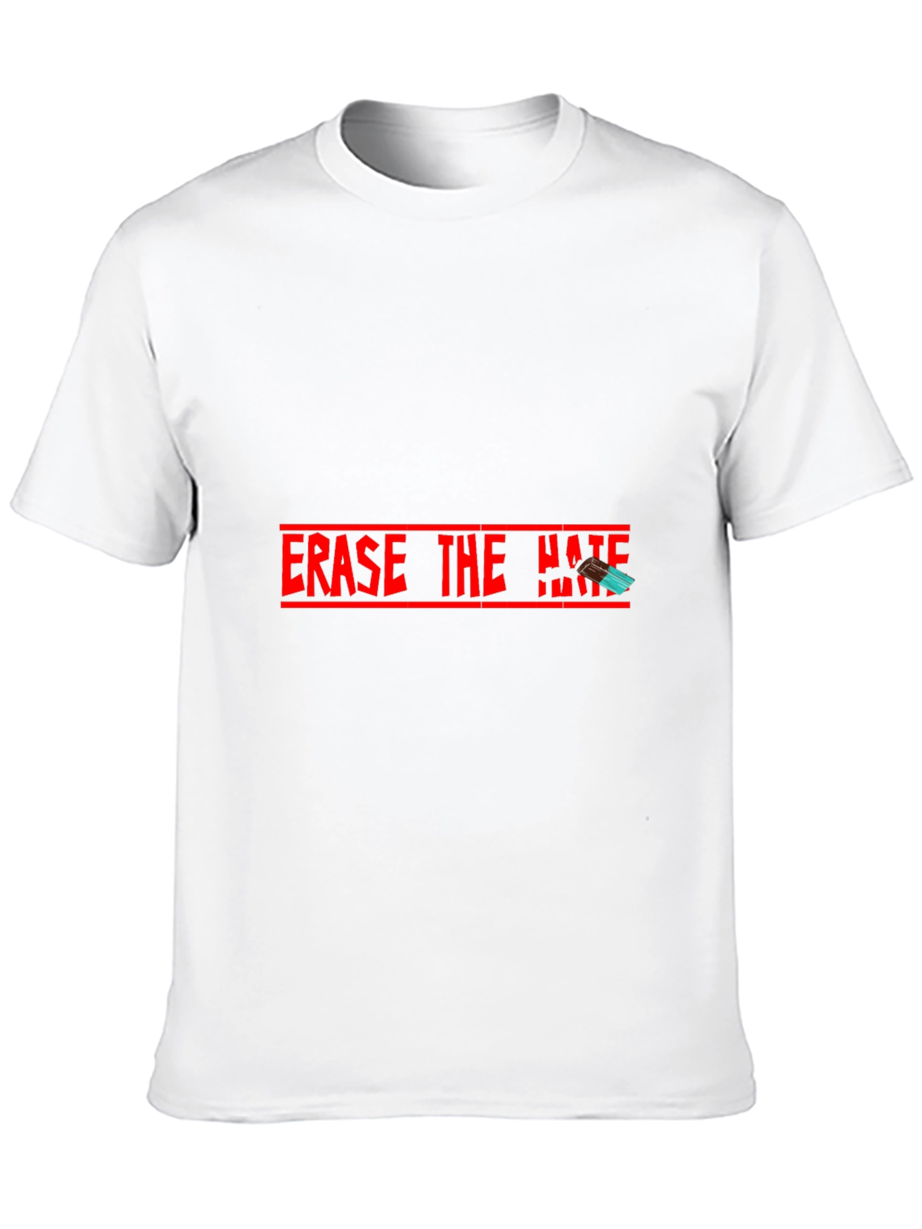 Erase the Hate Graphic Tee - Black
