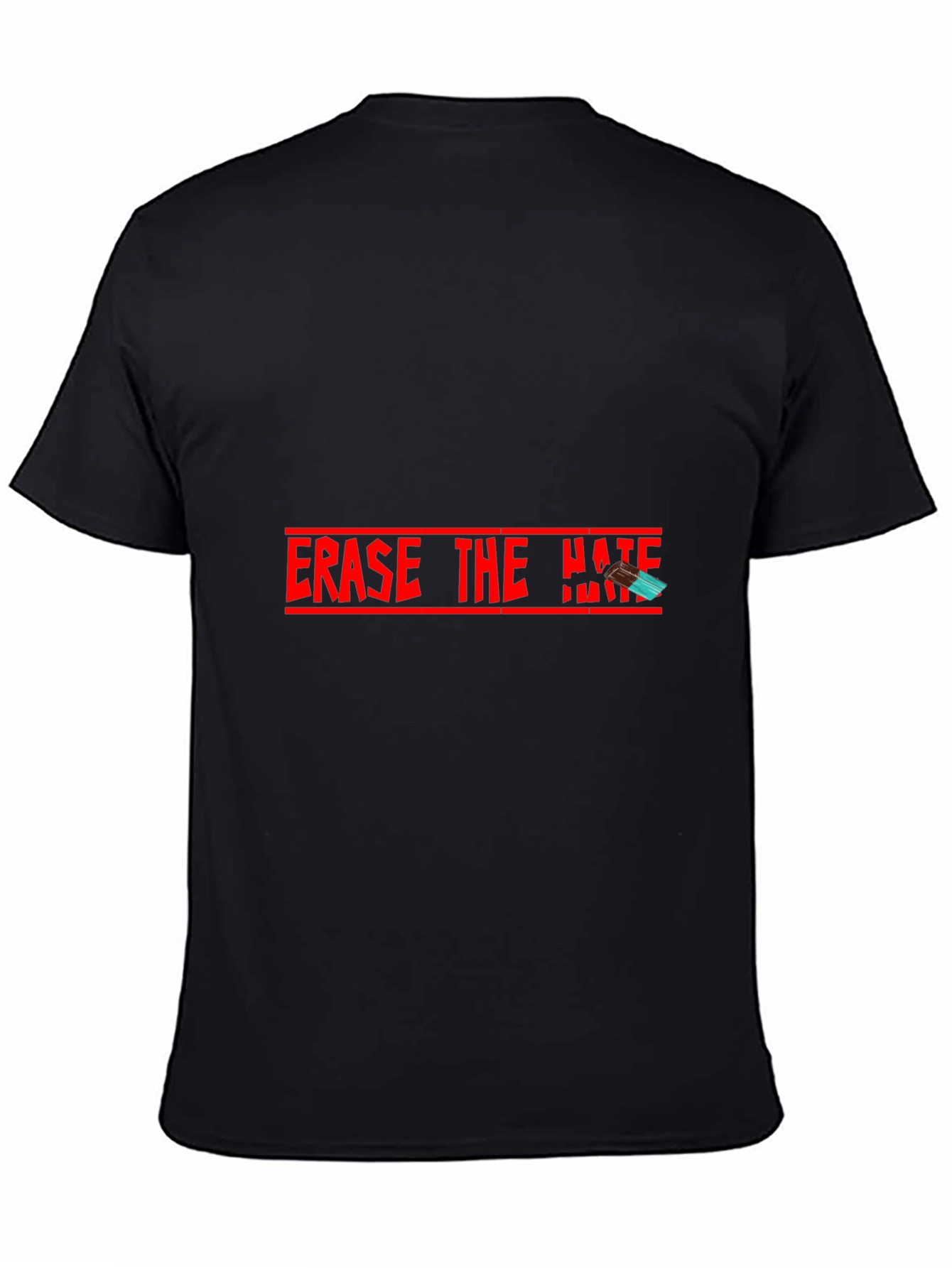Erase the Hate Graphic Tee - Black