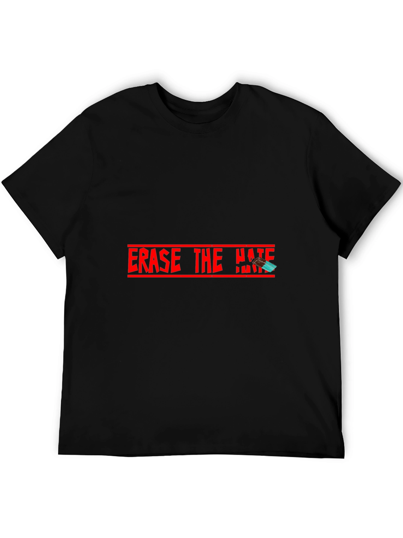 Erase the Hate Graphic Tee - Black